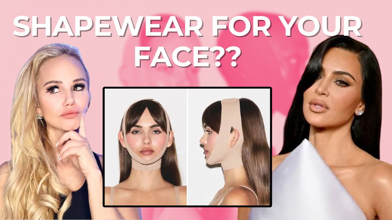 Kim Kardashian’s Skims Face Wrap: Does Face Shapewear Really Work for a Snatched Jawline?