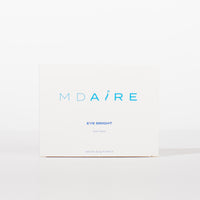 MDAiRE Eye Bright Masks box with simple white design and blue text in gallery position 1