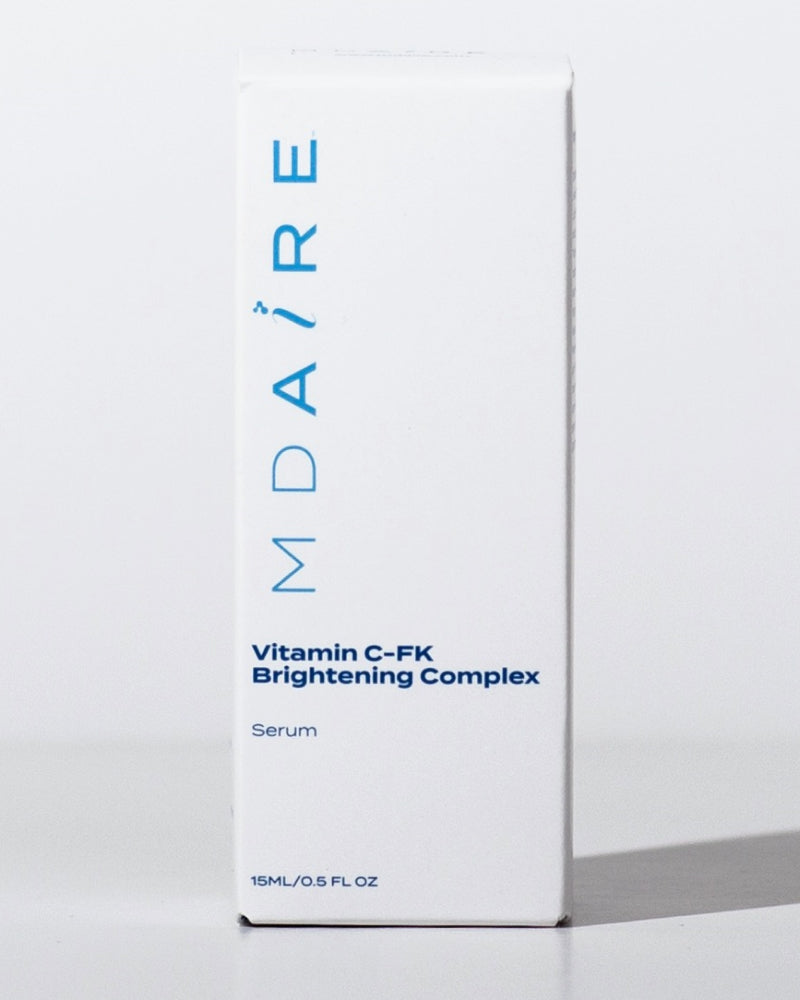 MDAiRE Vitamin C-FK Brightening Complex serum box featured in Glow on the Go Bundle gallery position 1