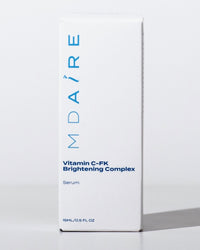 MDAiRE Vitamin C-FK Brightening Complex serum box featured in Glow on the Go Bundle gallery position 1
