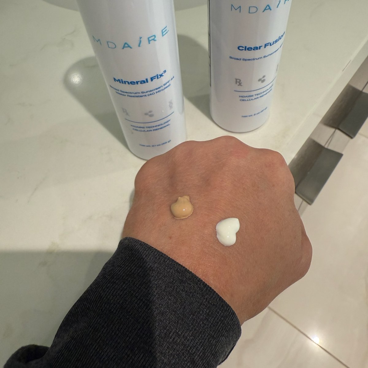MDAiRE ingredient benefits image — sourced from sunscreen
